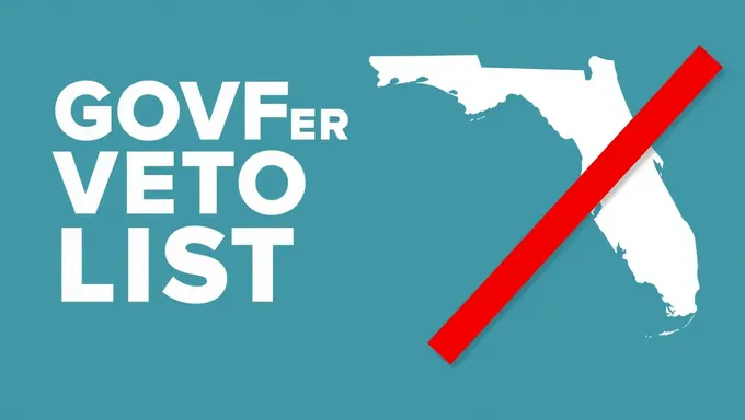 Lista de Veto del Gobernador de Florida 2025: Cambios en el Presupuesto y la Política