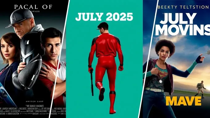 Lista de estrenos de películas de julio de 2025