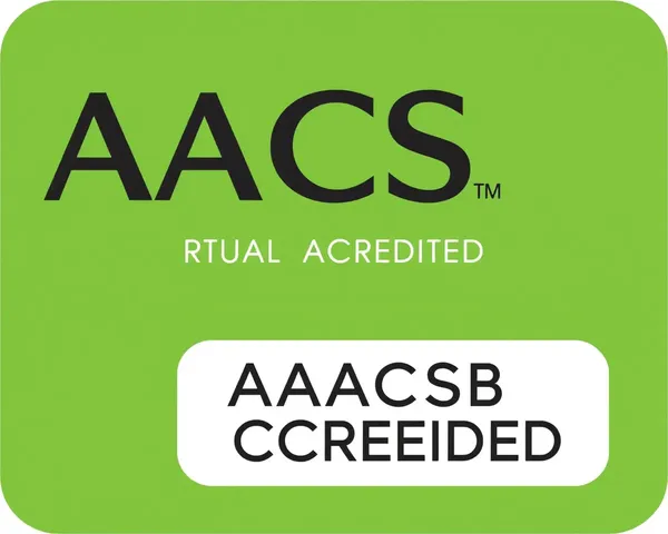 Logo Acreditado por AACSB PNG Icono Gratuito