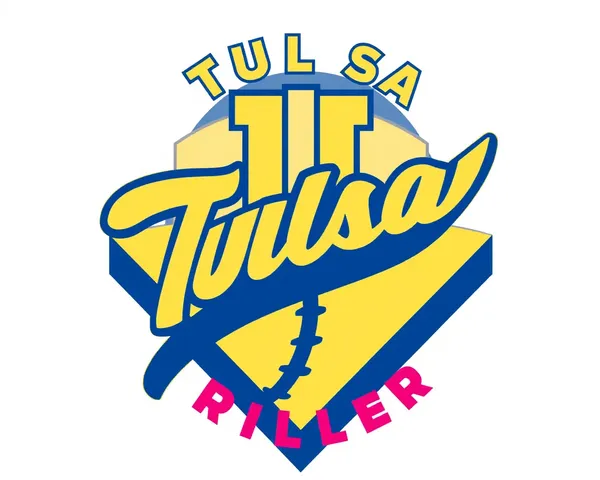 Logo PNG de los Drillers de Tulsa, iconografía de ejemplo