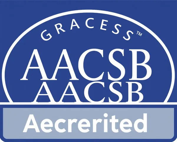 Logo acreditado por AACSB en formato PNG disponible para descargar gratuitamente