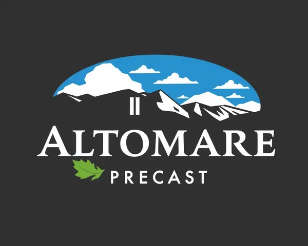 Logo de Altomare PNG de Construcción Precast