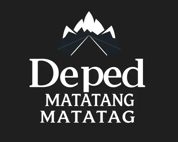 Logo de Deped Matatag PNG Vector de Formato