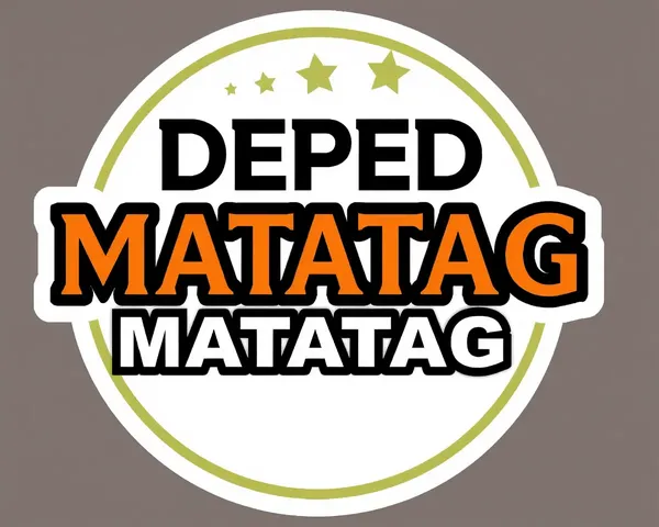 Logo de Deped Matatag PNG detectado