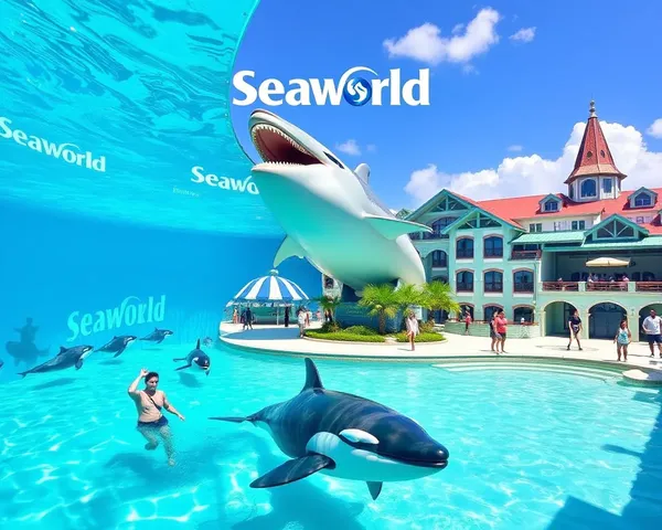 Logo de Diseño PNG de Seaworld Mega888