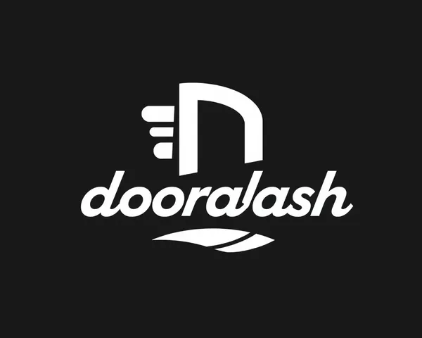 Logo de DoorDash disponible en formato PNG en línea