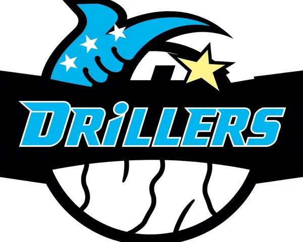 Logo de Drillers de Tulsa PNG: identidad de marca