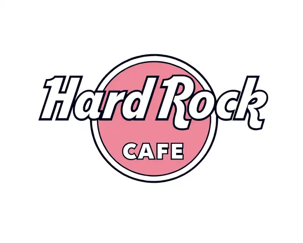 Logo de Hard Rock Cafe PNG Ilustración Vectorizada Necesaria