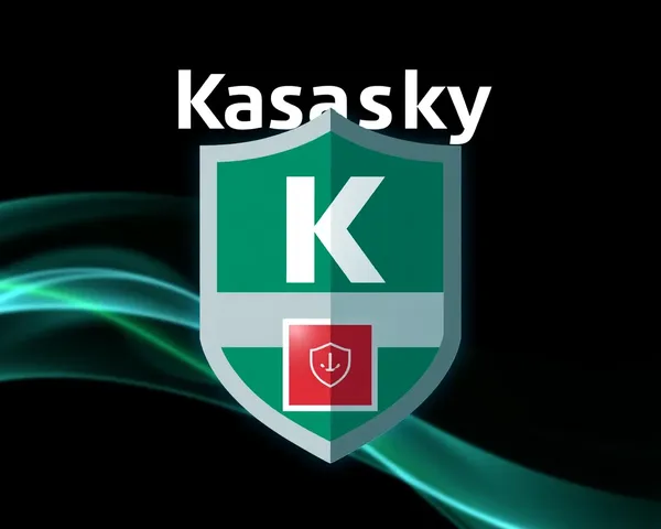 Logo de Kaspersky Anti-Virus muestra elementos de diseño icónicos