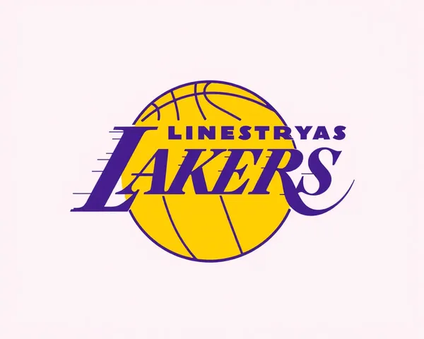 Logo de Lakers PNG con fondo transparente necesario