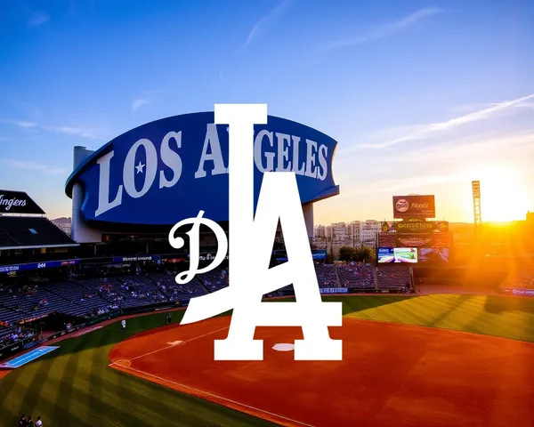 Logo de Los Angeles Dodgers en formato de gráfico vectorial PNG