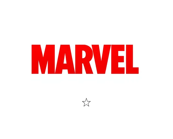 Logo de Marvel, diseño gráfico vectorial PNG