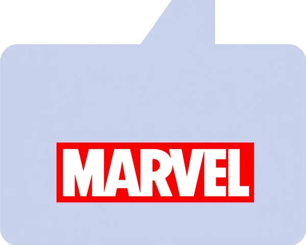 Logo de Marvel PNG con fondo transparente