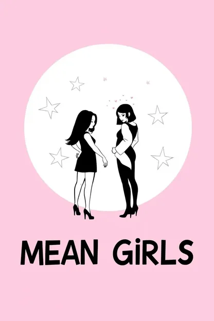 Logo de Mean Girls: Imagen icónica de luchas sociales en la escuela secundaria