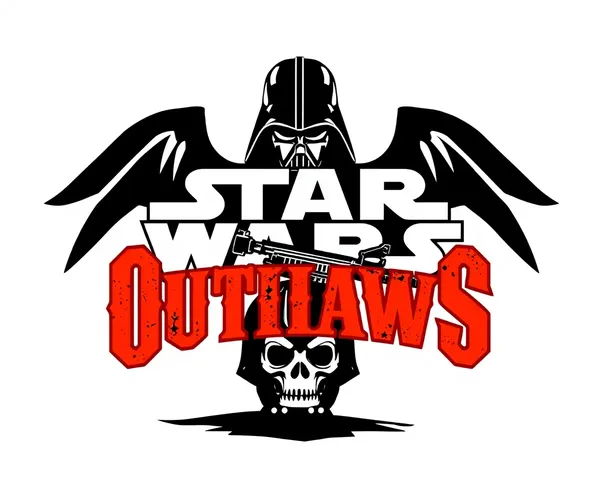 Logo de Outlaws de Star Wars en formato PNG y transparente