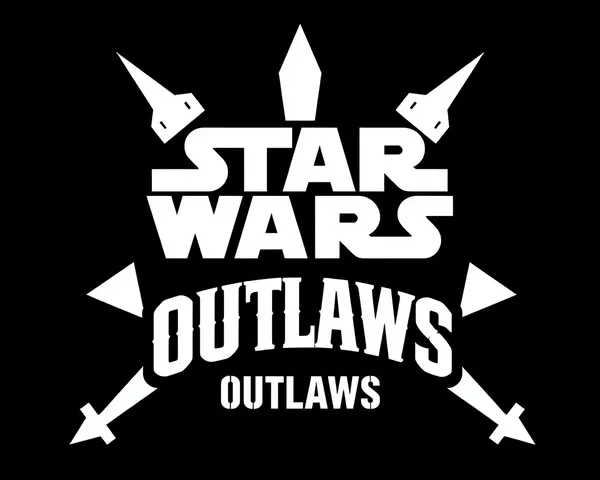 Logo de Outlaws de Star Wars en formato de imagen vector PNG