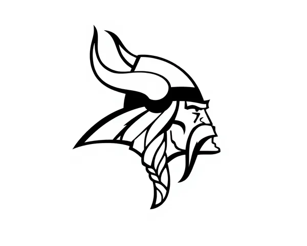 Logo de PNG de los Vikings de Minnesota gratuito