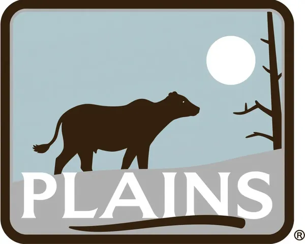 Logo de Plains en formato PNG: Logo simple de Plains en formato PNG