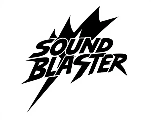 Logo de Sound Blaster en formato gráfico PNG recuperado