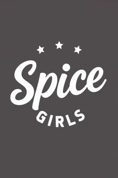 Logo de Spice Girls: representación colorida del poder de la chica