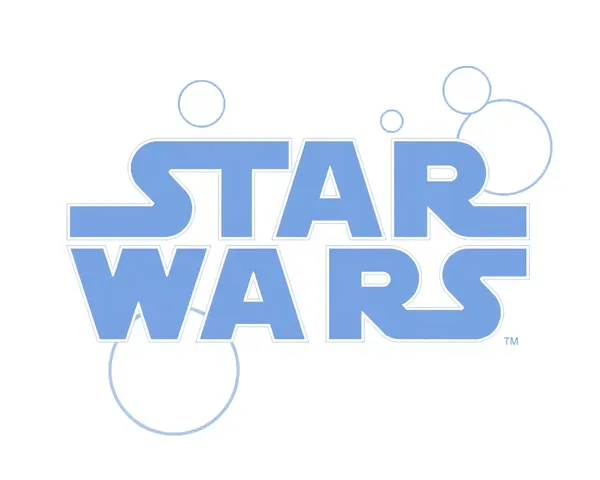 Logo de Star Wars en formato PNG: Representando el poder de la Fuerza