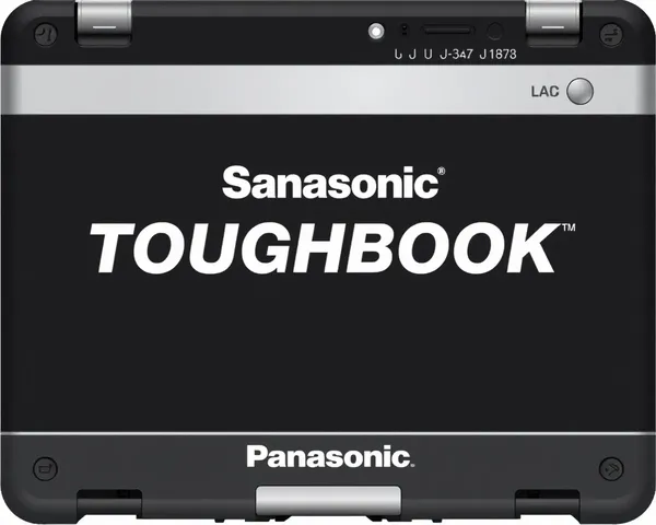 Logo de Toughbook de Panasonic Presente en 7