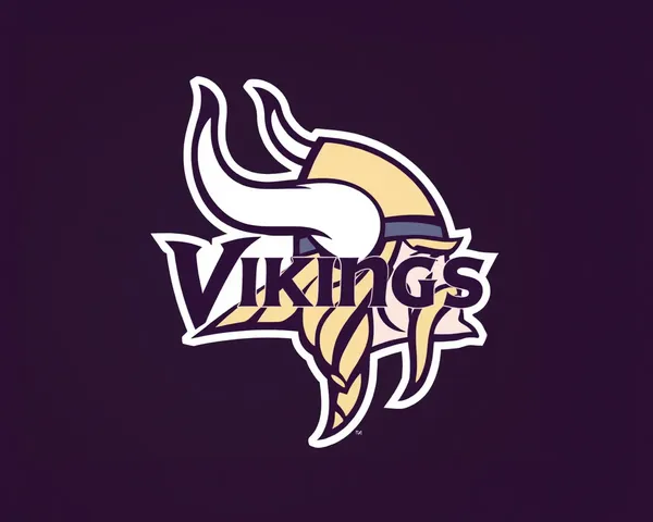 Logo de Vikingos Png: Diseño simple de logo de Vikingos Png