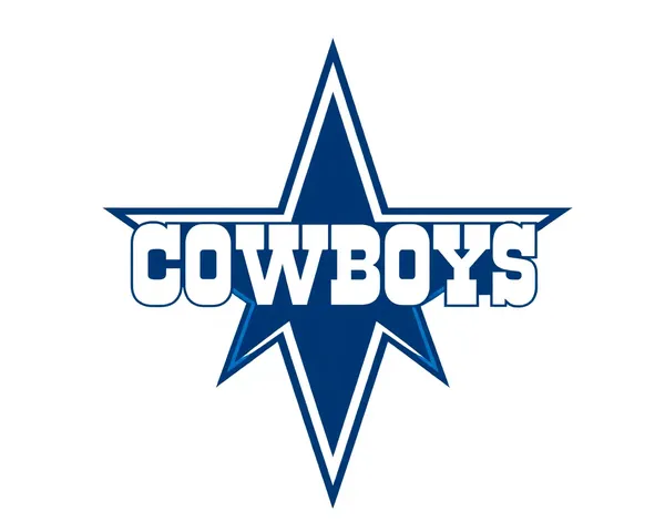 Logo de cowboys en PNG disponible para descargar de inmediato