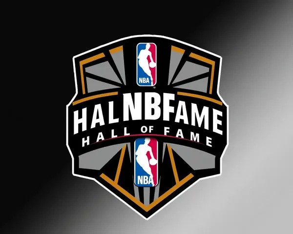 Logo de la NBA en el Salón de la Fama en formato PNG