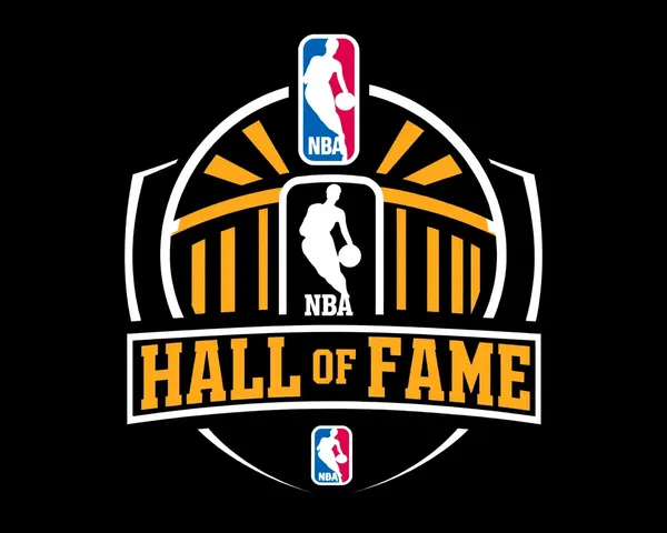 Logo de la Sala de la Fama de la NBA en formato PNG para descargar