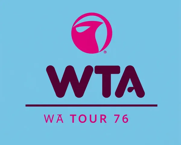 Logo de la WTA Tour en formato de archivo PNG