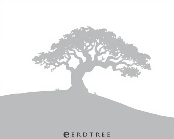 Logo de la sombra de la Erdtree en imagen PNG