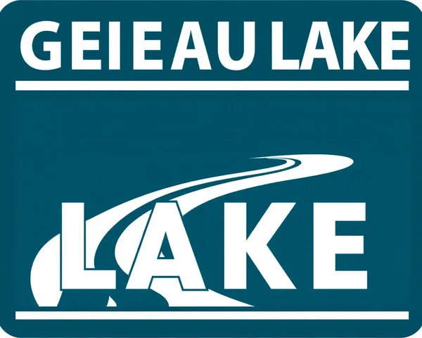 Logo de lago de Geauga encontrado en formato de archivo PNG