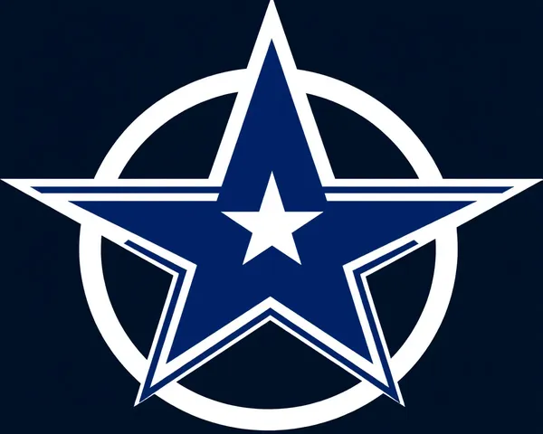 Logo de los Cowboys de Dallas para uso comercial