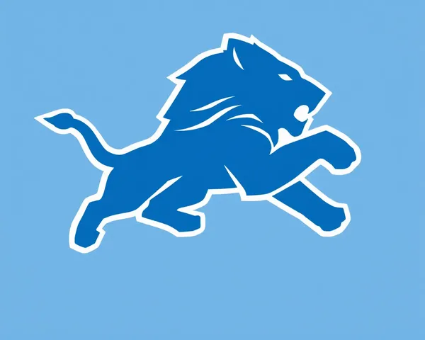 Logo de los Leones de Detroit PNG: Icono de Marca de la NFL