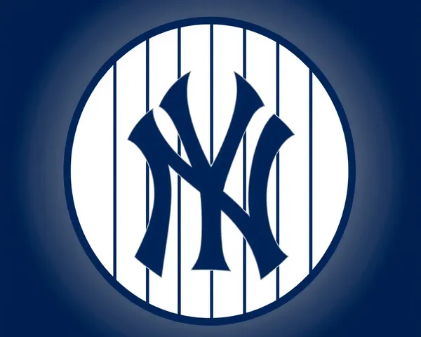 Logo de los Yankees de Nueva York PNG Parche de pared para descargar