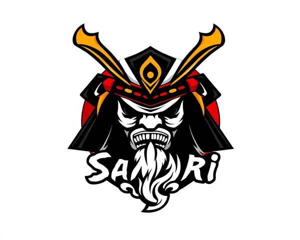 Logo de sushi samurai en formato PNG, diseño gráfico