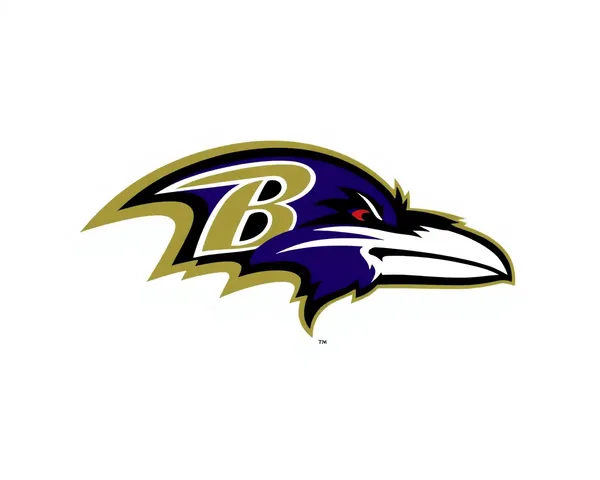 Logo de vector de Ravens de Baltimore PNG