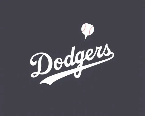 Logo del Equipo de Béisbol de Los Dodgers en Alta Calidad en Formato PNG