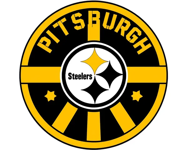 Logo del Equipo de Fútbol de Pittsburgh Steelers en Resolución Alta