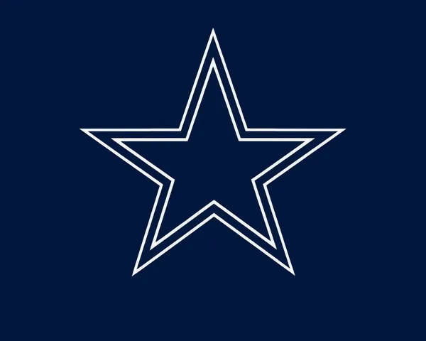 Logo del equipo de fútbol Americano Cowboys en formato PNG gratuito para descargar inmediatamente