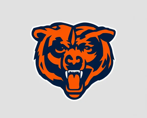 Logo del equipo de fútbol americano Chicago Bears en formato de alta resolución de PNG