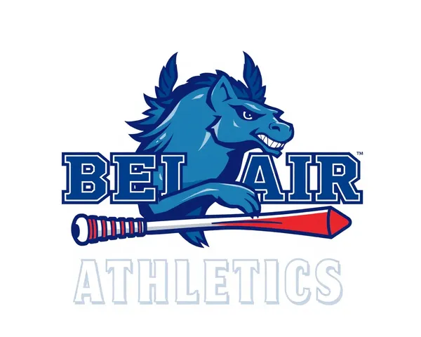 Logo deportivo de Bel Air Athletics en icono PNG