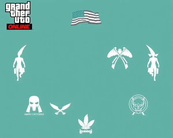 Logos de equipo de GTA en línea en formato PNG para jugadores