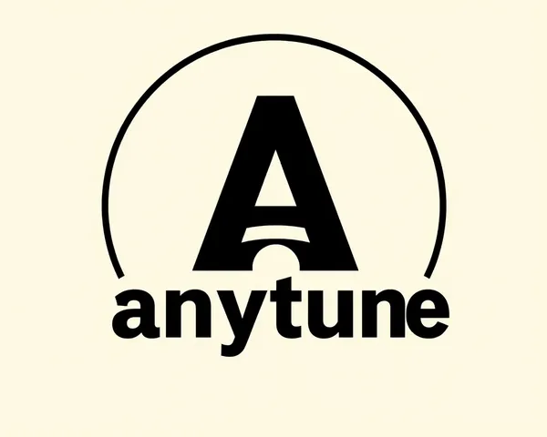 Logotipo de Anytune en formato de imagen PNG