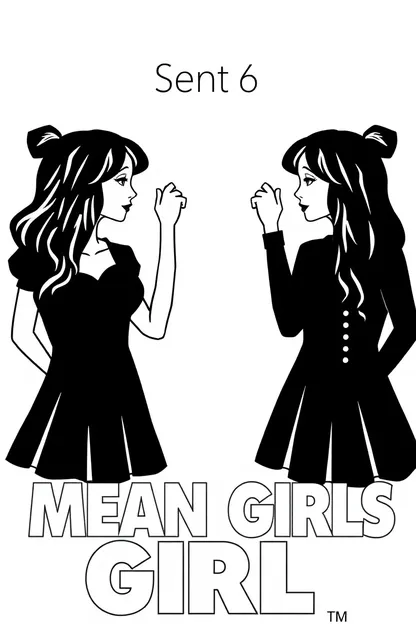 Logotipo de Mean Girls: emblema memorable de la escuela secundaria Mean Girls