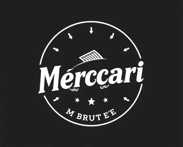 Logotipo de Mercari PNG disponible en formato de imagen transparente