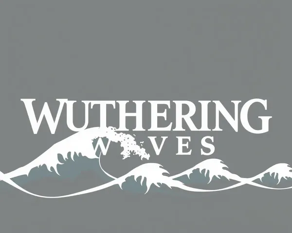 Logotipo de Ondas de Wuthering en archivo PNG deseado