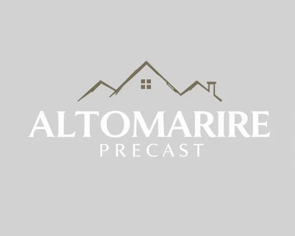 Logotipo de Precast por la empresa Altomare en formato PNG