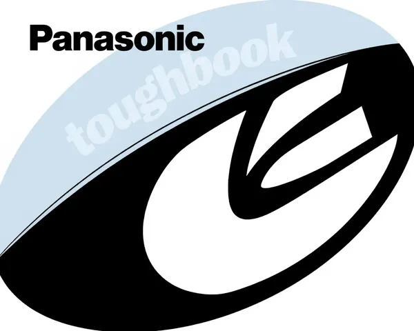 Logotipo de Toughbook Panasonic presente en 5